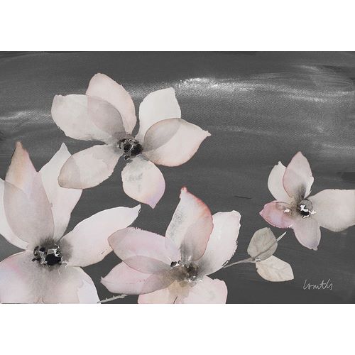 Blooming Whispers on Chalkboard II