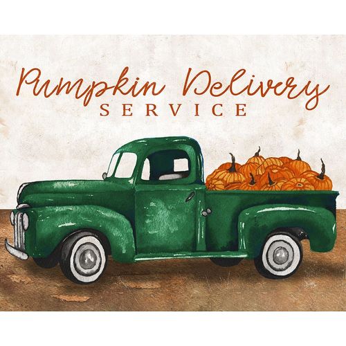 Medley, Elizabeth 작가의 Pumpkin Delivery Service 작품