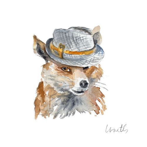 Fox with Hat