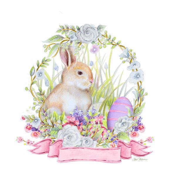 Gaynor, Janice 아티스트의 Wreath Bunny II작품입니다.