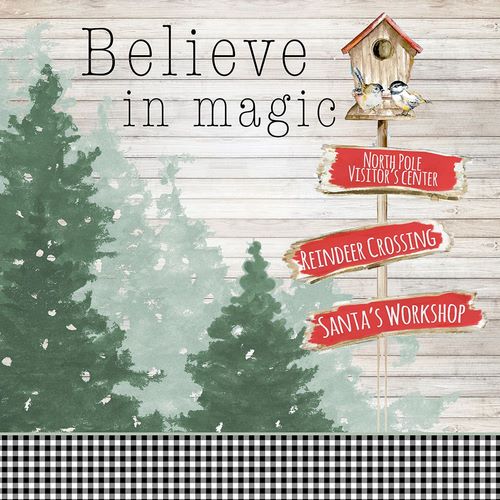 Pinto, Patricia 작가의 Believe in Holiday Magic I 작품