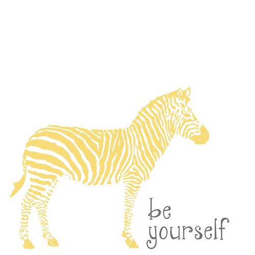 Pinto, Patricia 작가의 Be Yourself Zebra 작품