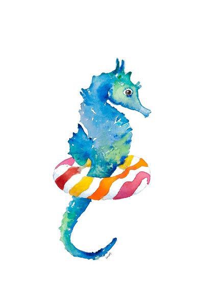 Seahorse with Inflatable