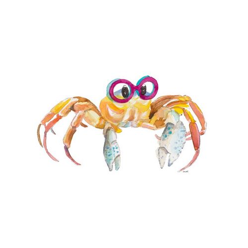 Crab With Glasses