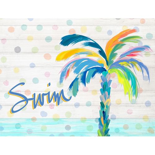 Swim Near the Palm Tree