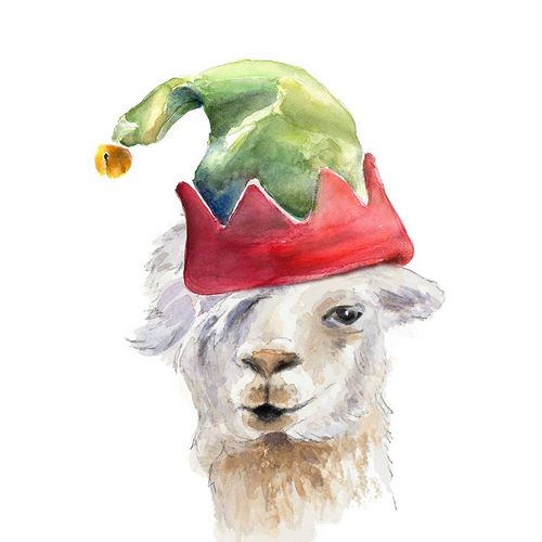 Christmas Hat Llama