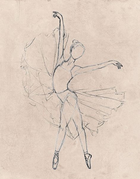 Monochrome Ballerina