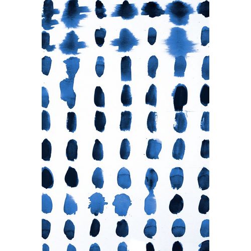 Pinto, Patricia 작가의 Blue Spots Pattern 작품