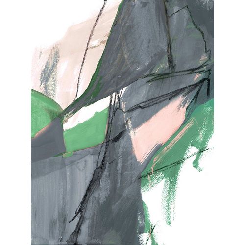 Maria, Robin 작가의 Rare Green and Gray Abstract II 작품