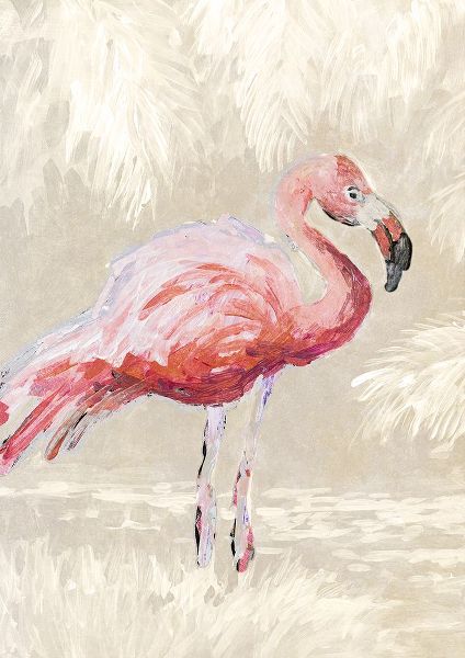 Slivka, Jane 아티스트의 Flamingo On Taupe작품입니다.