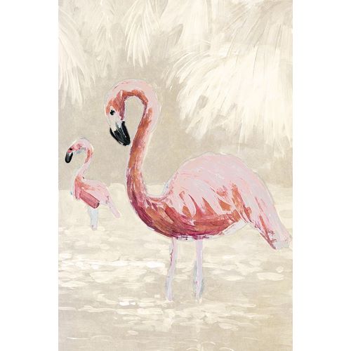 Slivka, Jane 아티스트의 Flamingos on Taupe작품입니다.