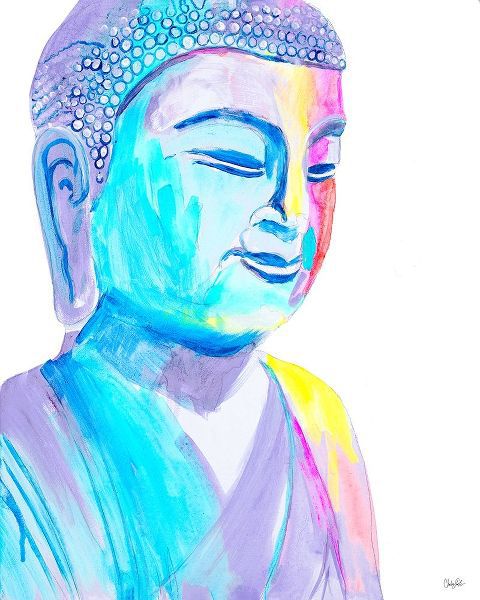 More Vibrant Buddha