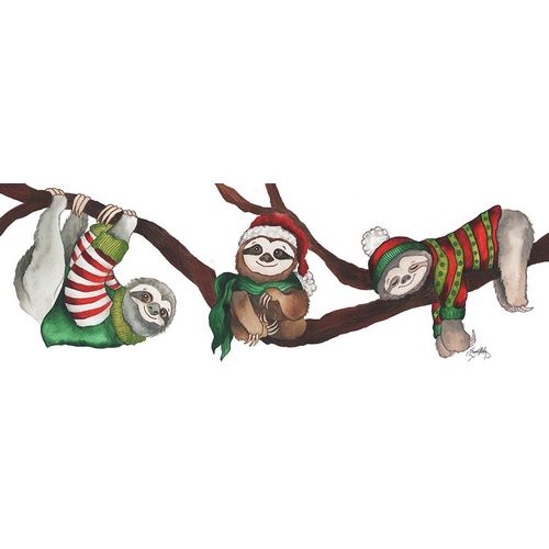 Christmas Sloths