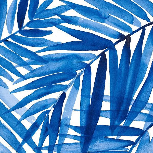 Blue Palm Design II