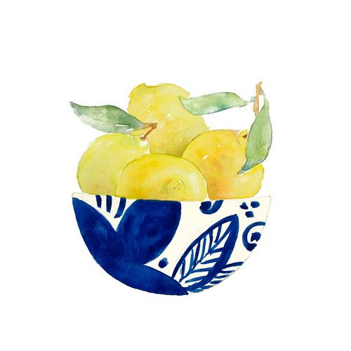 Loreth, Lanie 작가의 Bowl of Lemons I 작품