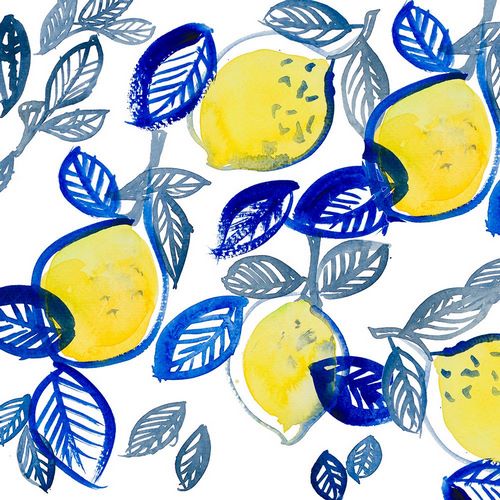 Loreth, Lanie 작가의 Mingling Lemons and Leaves 작품
