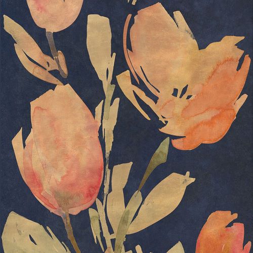 Loreth, Lanie 작가의 Dark Orange Tulips I 작품