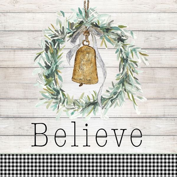 Believe Bell Wreath