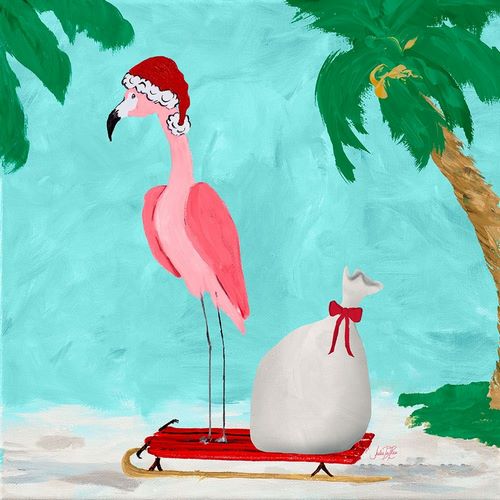 Fa La La La Flamingo Holiday II