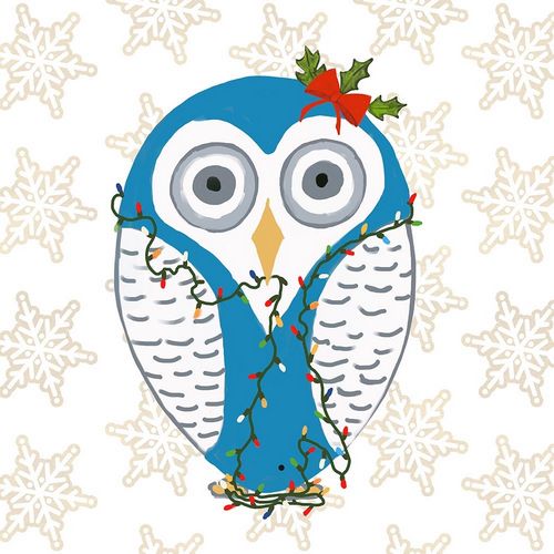 Christmas Owl I