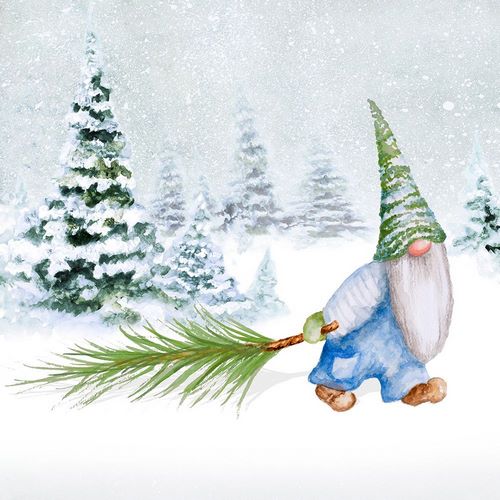 Gnomes on Winter Holiday I