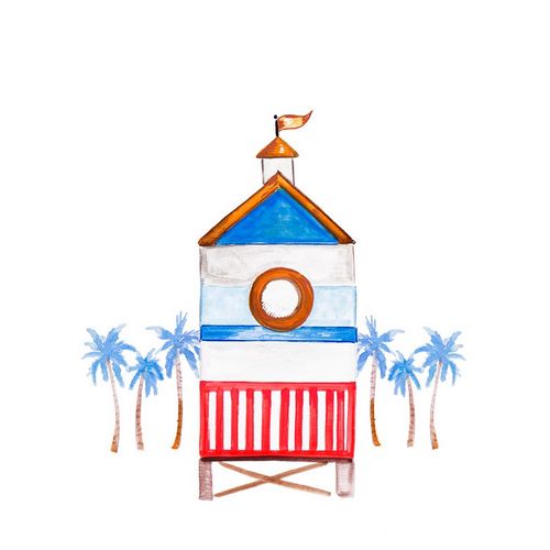 Del Sol, Ani 아티스트의 Lifeguard House III작품입니다.