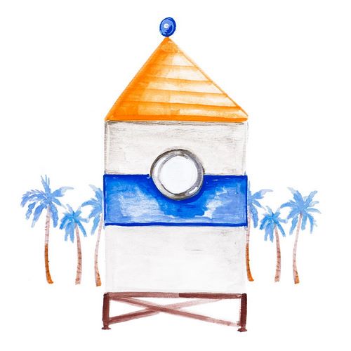 Del Sol, Ani 아티스트의 Lifeguard House II작품입니다.