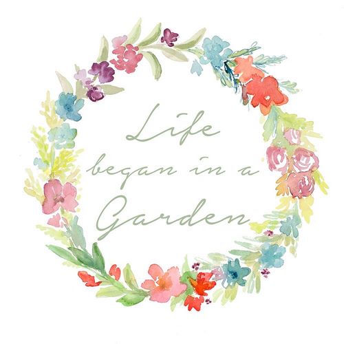 Life began in a Garden