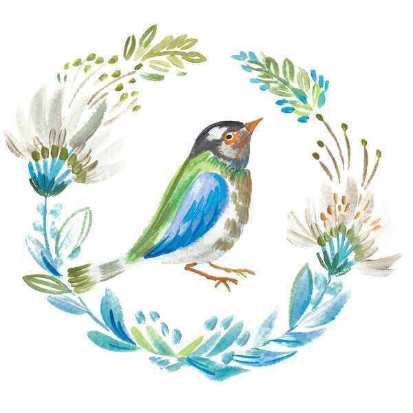 Del Sol, Ani 아티스트의 Little Bird Floral IIII작품입니다.