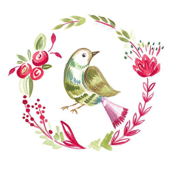 Del Sol, Ani 아티스트의 Little Bird Floral I작품입니다.