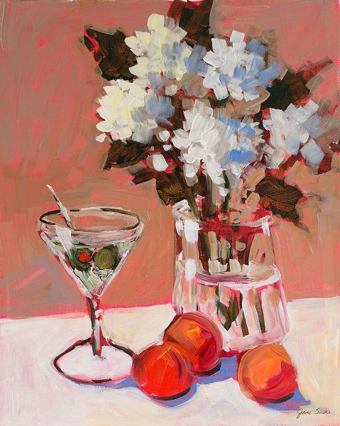 Flowers and Martini