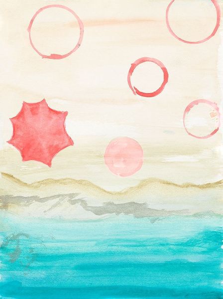 Watercolor Beach Stains I