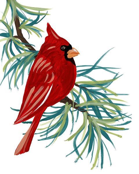 Modern Cardinal on Branch I