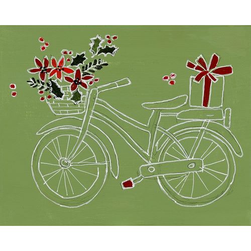Modern Christmas Bicycle
