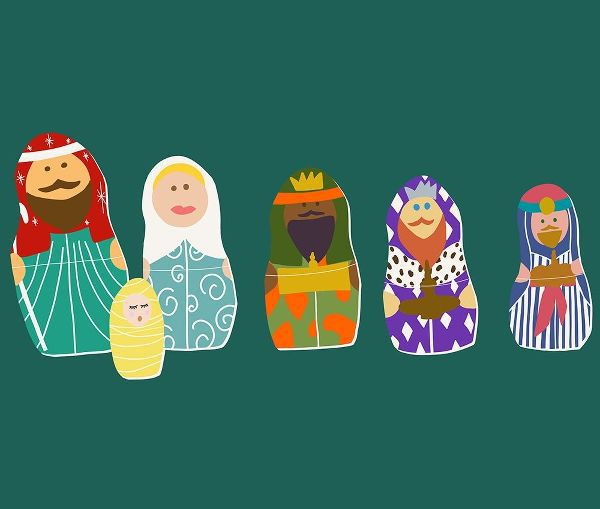 Nativity Matryoshka Dolls