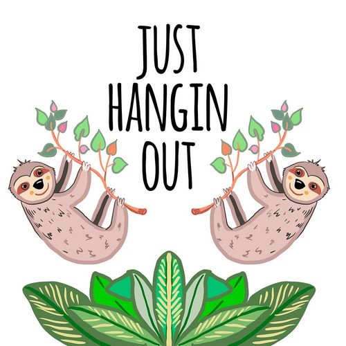 Hangin Out Sloth