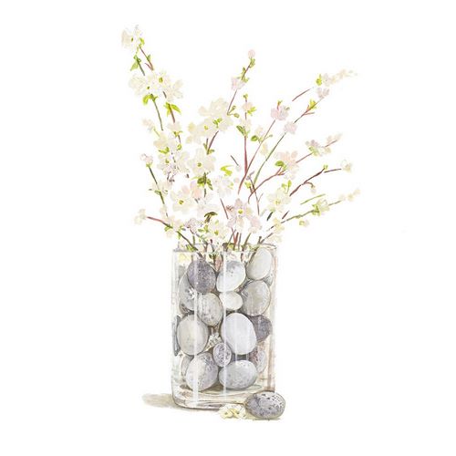 Pinto, Patricia 작가의 Spring Vase with Rocks 작품