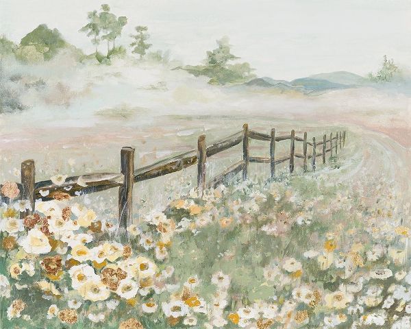 Fence with Flowers