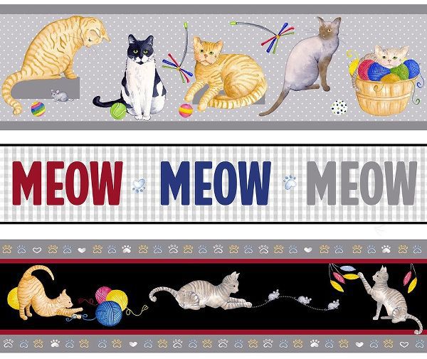Meow, Meow, Meow Pattern