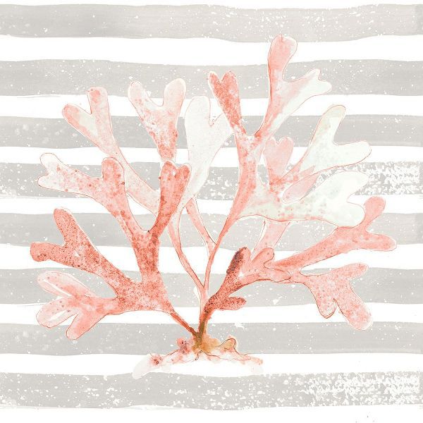 Pinto, Patricia 아티스트의 Orange Coral On Stripes작품입니다.