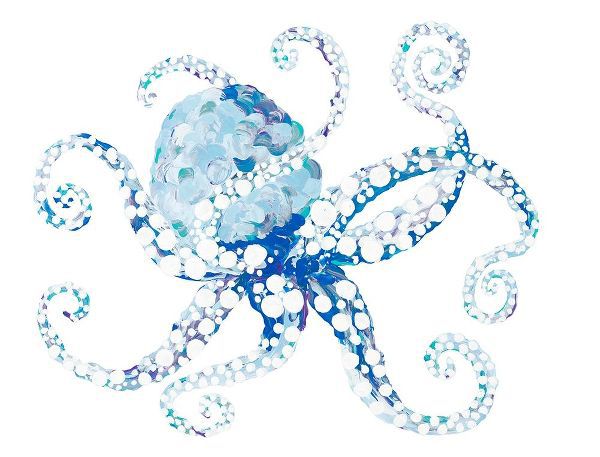 Azul Dotted Octopus I