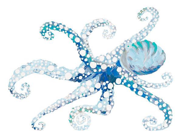 Azul Dotted Octopus II