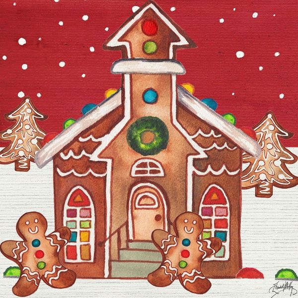Joyful Gingerbread Village II