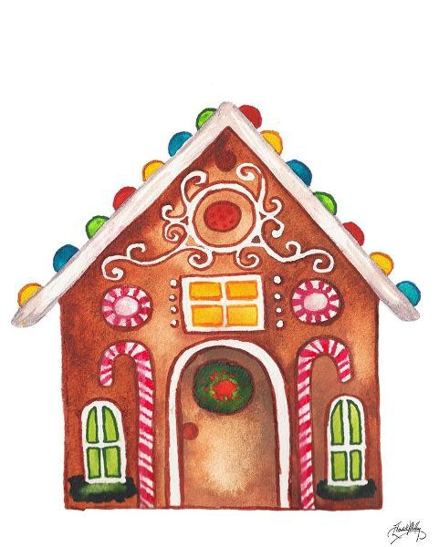 Gingerbread and Candy House I