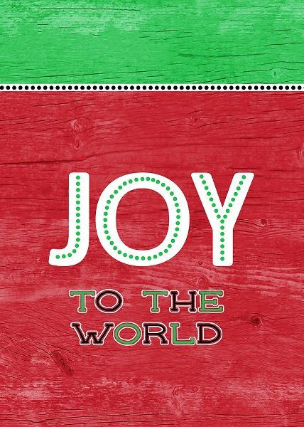 Joy To The World Green Red