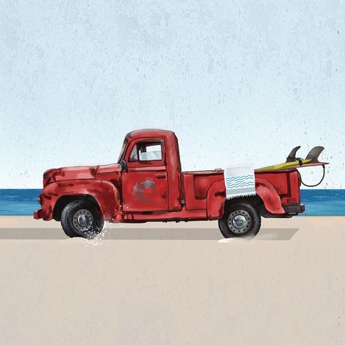 Sheppard, Lucca 작가의 Red Surf Vehicle 작품