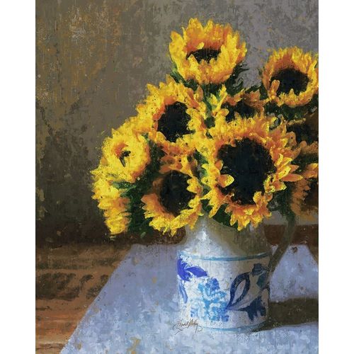 Sunflowers in Pitcher