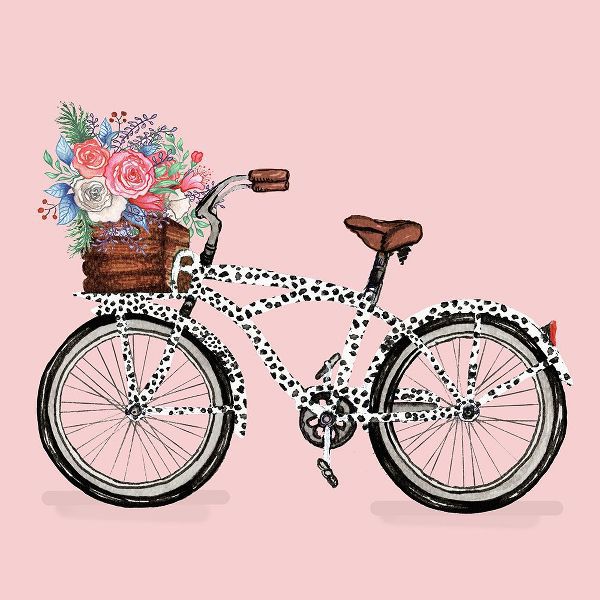 Medley, Elizabeth 작가의 Bicycle With Flower Basket 작품