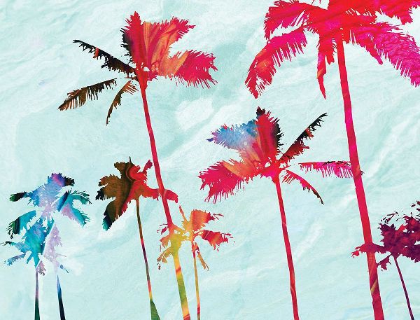 Meneely, Dan 아티스트의 Colorful Beach Palms작품입니다.
