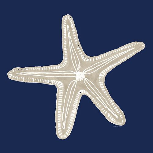 Loreth, Lanie 아티스트의 Beige Starfish On Navy II작품입니다.